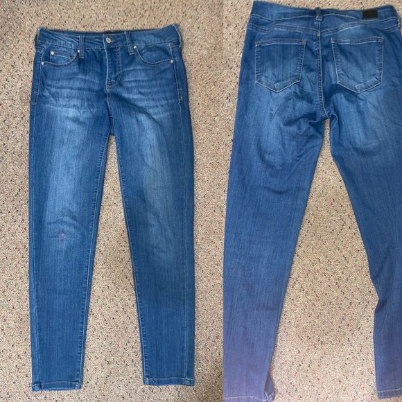 Celebrity Pink Blue jeans/jeggings size 7/28 - Picture 1 of 4